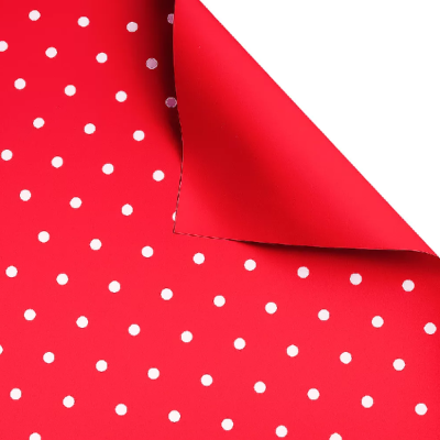 Folie buchete Rosie cu buline 58cm x 58cm set 20