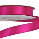 Panglica saten single Fucsia 1,2cm x 23m