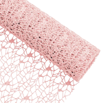 Rola plasa floristica Dantela 50cmx4.5m Roz Pal