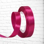 Set 10 role Panglica satin Fucsia 1.5cm total 229m