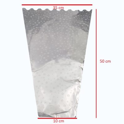 Ambalaj celofan tip maneca inaltime 50cm set 100 bucati