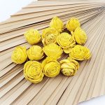 Capete Ranunculus Ming 4cm Galben set x12