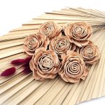 Capete Ranunculus Ming 6cm Cappuccino set x8