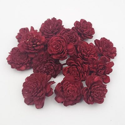 Capete flori Ming 4cm Bordo x14