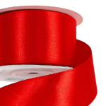 Panglica saten single 3.5cm x 23m Rosu