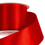 Panglica satin single 5cm x 23m Rosu