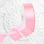 Set 10 role Panglica satin Roz pal 2cm total 229m