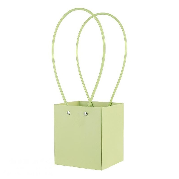 Poseta flori patrat 11.5 x11.5 x13 fistic Poseta flori patrat 11.5 x11.5 x13 fistic