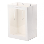 Punga din hartie cu fereastra alba