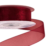 Panglica Organza 2cm×20m Bordo