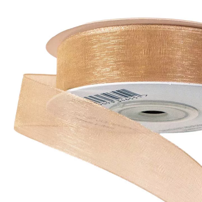 Panglica Organza 2cm×20m Dark Gold