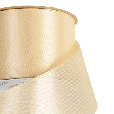 Panglica satin single 5cm x 23m Sampanie
