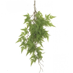 Feriga artificiala stelata verde cu inel 85cm