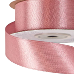 Panglica saten single 2.5cm x 23m Roz Antic