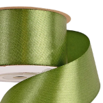 Panglica saten single 3.5cm x 23m Verde Moss
