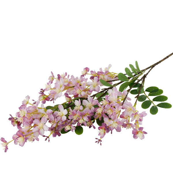 Creanga Salcam cu flori Lila 91cm