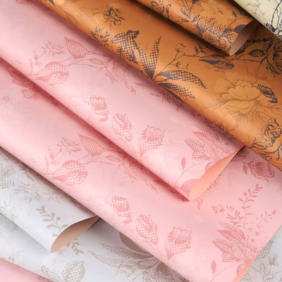 Ambalaj flori, Motiv Flori 20 coli Roz Victorian_1