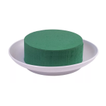 Burete floral umed, cu farfurie L d27(d17) x 8cm
