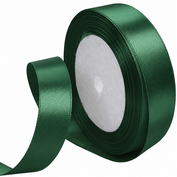 Panglica satin, single 2cm x 23m Verde Panglica satin, single 2cm x 23m Verde