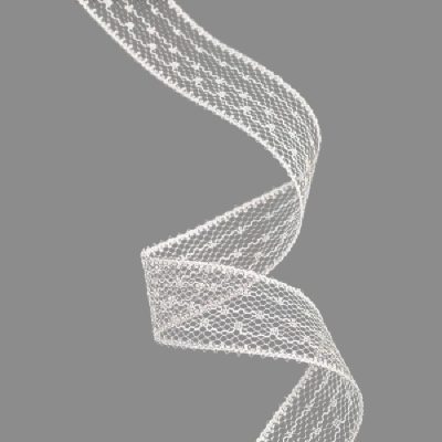 Panglica Dantela 17mm x 10m Alb